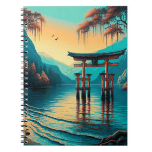"Whispers of Tranquillity: The Spirit Gate" Notebook