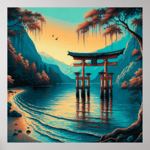 "Whispers of Tranquillity: The Spirit Gate" Poster
