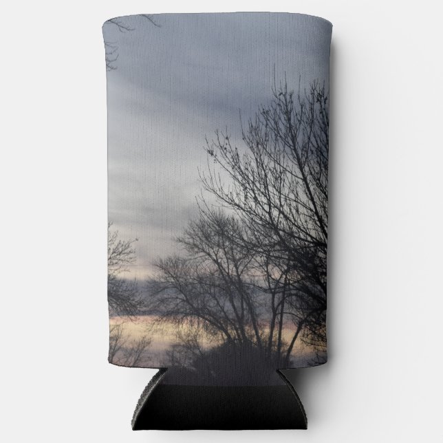 Whispers of Winter Seltzer Can Cooler (Front)