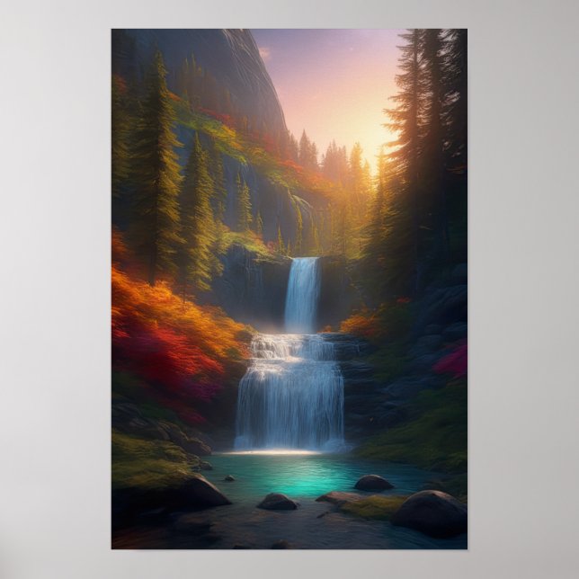 Whispers of Wonder, Unveiling the Secret Waterfall Poster (Front)