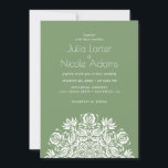 Whispers Swan Birds Lotus Flowers Mandala Wedding Invitation<br><div class="desc">Beautiful invitations and stationery for special occasions and festivals are available in both physical and digital formats. We can extend any design into matching items such as RSVP cards,  labels,  envelopes,  and more. Customization is available upon request. Looking forward to hearing from you!</div>