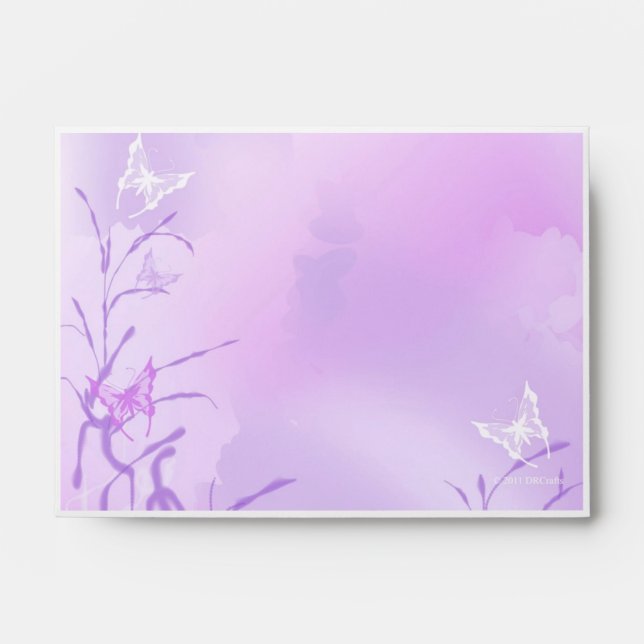 Whispy Lavenders Envelopes (Front)