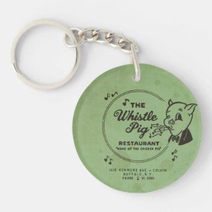 Whistle Pig Restaurant Key Ring