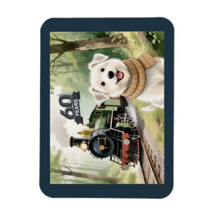 Whistle & Wag Celebration Card Magnet