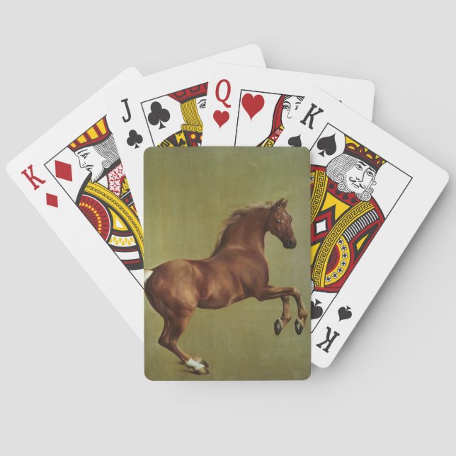 "Whistlejacket", 1762 Playing Cards (Back)