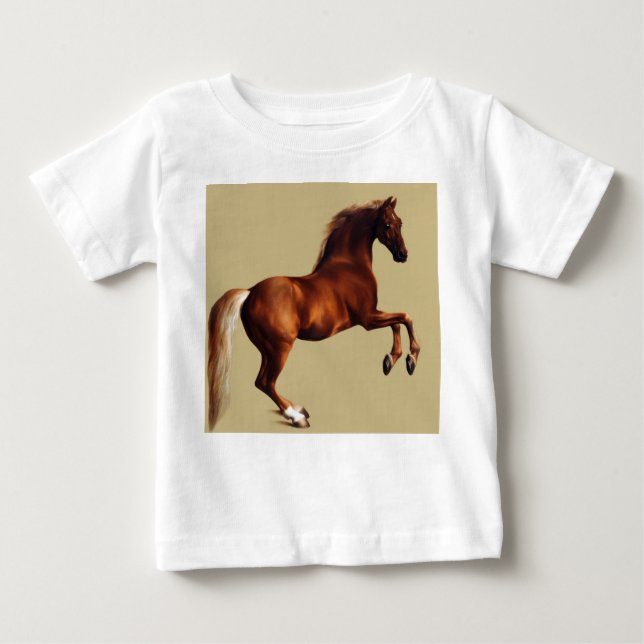 Whistlejacket horse by George Stubbs Baby T-Shirt (Front)