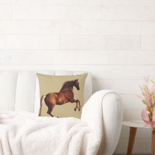 Whistlejacket horse by George Stubbs Cushion