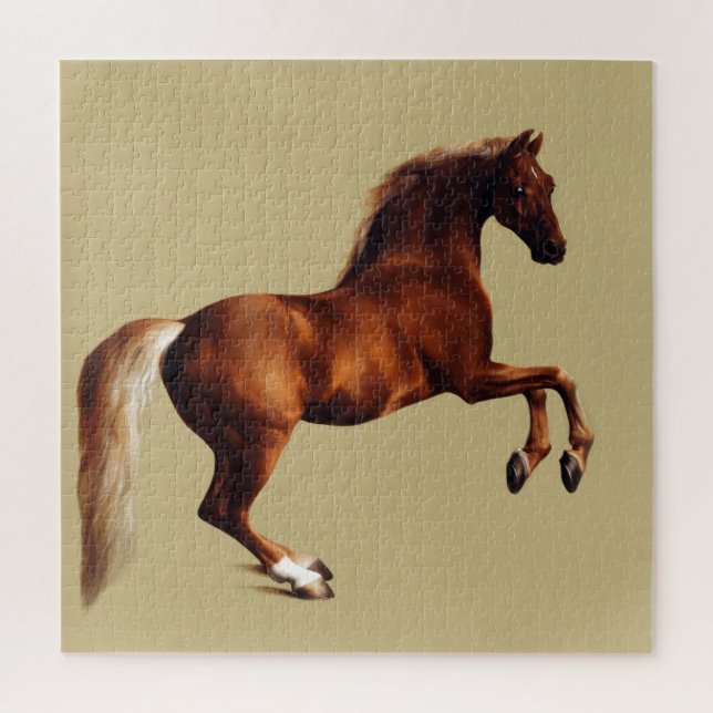 Whistlejacket horse by George Stubbs Jigsaw Puzzle (Vertical)