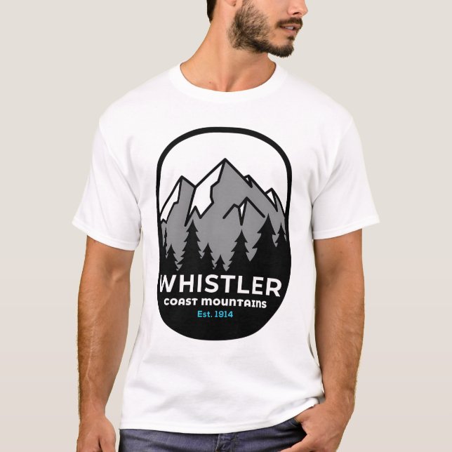 Whistler, B.C.  T-Shirt (Front)