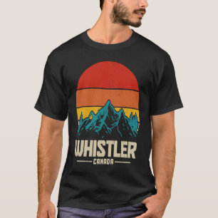 Whistler BC British Columbia Canada Vintage Mounta T-Shirt