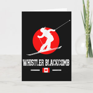Whistler Blackcomb Canada Ski Resort Rocky Mountai Card