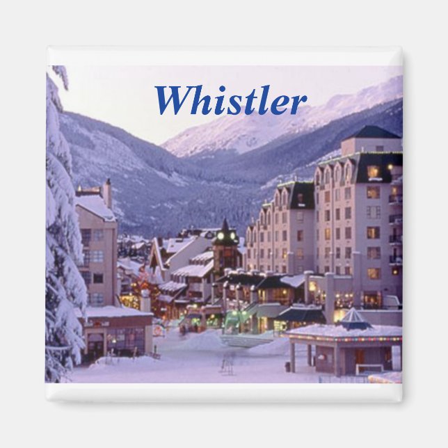 Whistler magnet (Front)