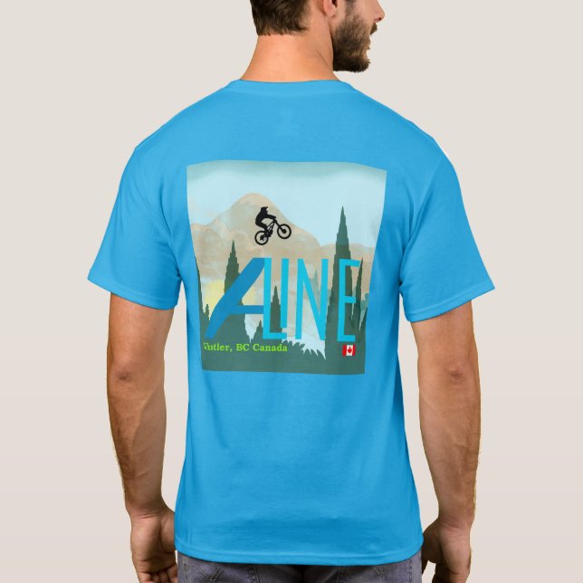 Whistler Mountain Biking T-Shirt (Back)