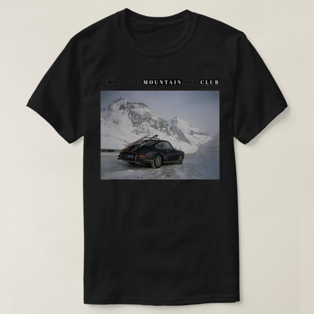 Whistler Mountain Ski Club  T-Shirt (Design Front)