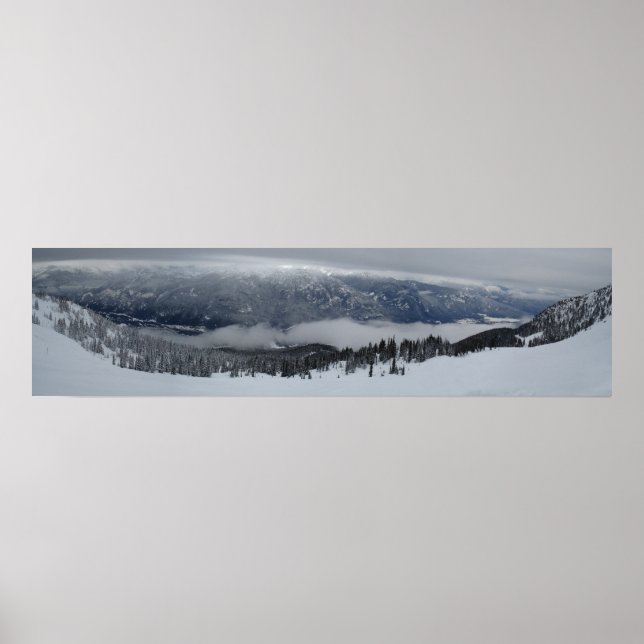 Whistler Panoramic View Poster (Front)