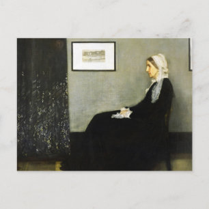 Whistler’s Mother by James Abbott McNeill Whistler Postcard