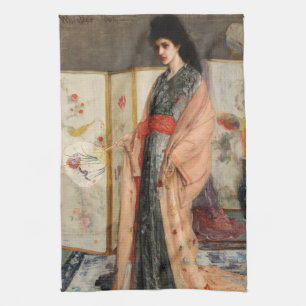 Whistler - The Princess from the Land of Porcelain Tea Towel