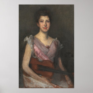 Whistler - The Violin Player Poster