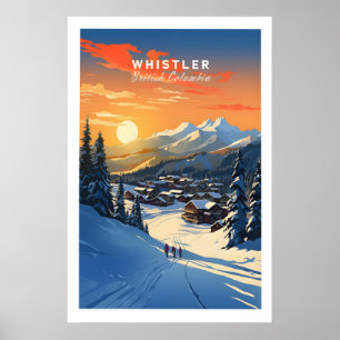 Whistler Wall Art Ski Print 1