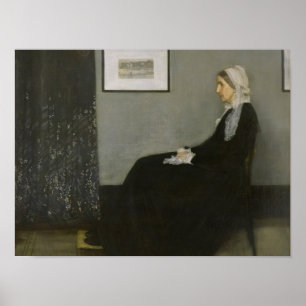 Whistler's mother poster