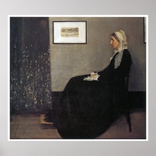 Whistler's Mother Poster (Front)