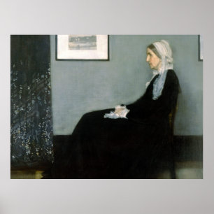 Whistler's Mother - Reproduction Art Poster