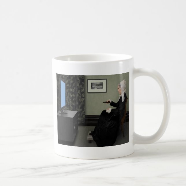 Whistler's Mother Updated Coffee Mug (Right)