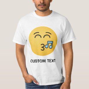 Whistling Face with Smiling Eyes T-Shirt