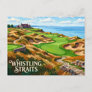 Whistling Straits USA Postcard