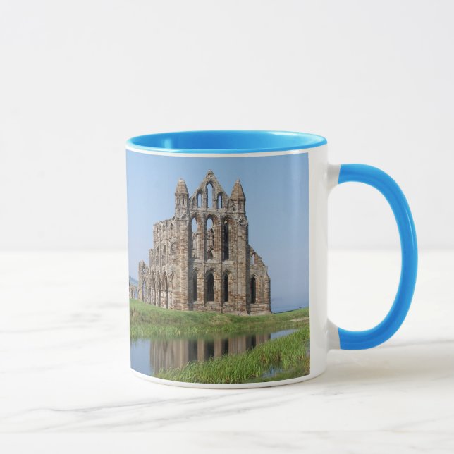 Whitby Abbey  North Yorkshire Mug (Right)