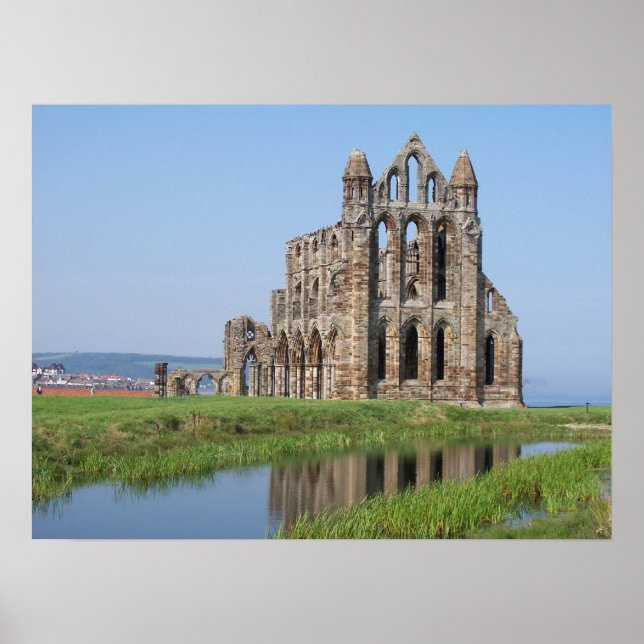 Whitby Abbey North Yorkshire Poster (Front)