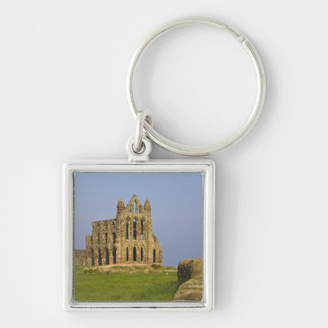 Whitby Abbey, Whitby, North Yorkshire, England Key Ring (Front)