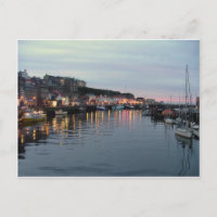 Whitby at dusk