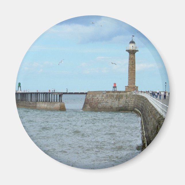 Whitby in North Yorkshire, England. Magnet (Front)