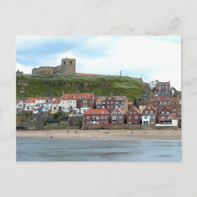 Whitby in North Yorkshire Postcard (Front)