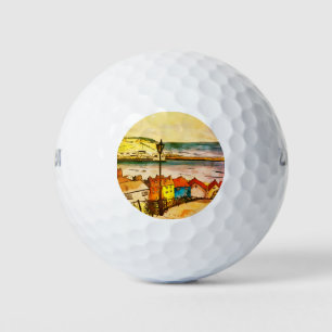 Whitby Yorkshire 199 Steps original    Golf Balls
