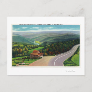 Whitcomb Summit of Deerfield River Valley Postcard