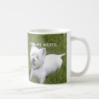 White 11oz Classic White Westie Mug