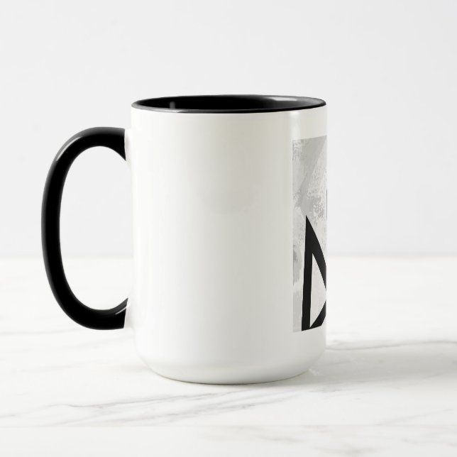 White 40 Decade Birthday Mug (Left)