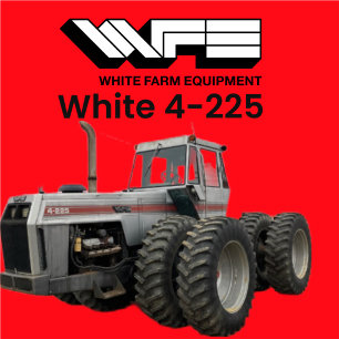 White 4-225 T-Shirt