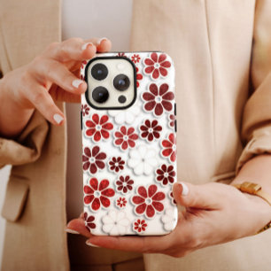 White 60s Hippie iPhone   60s Hippie iPhone 13 iPhone 13 Pro Max Case