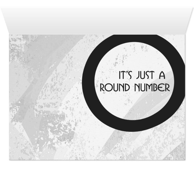 White 70 Decade Birthday (Inside Horizontal (Bottom))