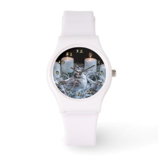 White Advent Wreath Watch