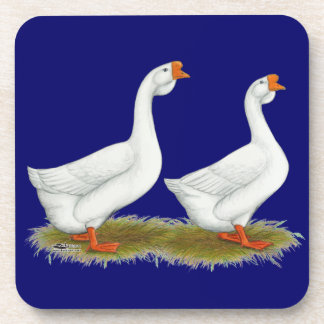White African Geese Coaster