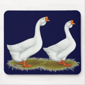 White African Geese Mouse Pad