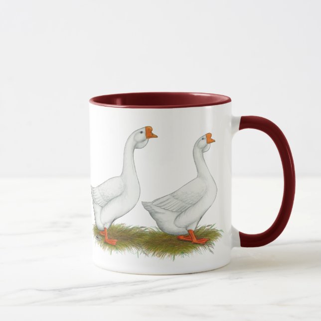 White African Geese Mug (Right)