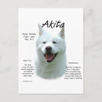 White Akita History
