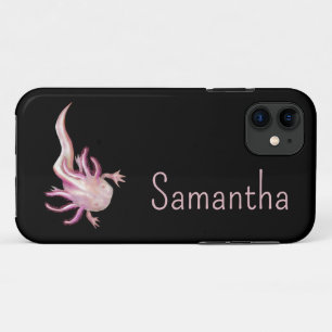 White Albino Axolotl Art Case-Mate iPhone Case