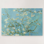 White almond blossom by Vincent Van Gogh Jigsaw Puzzle<br><div class="desc">White almond blossomagainst a bright blue sky in spring time. Oil on canvas by famous Dutch painter Vincent Van Gogh.</div>
