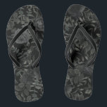 White and Black Rose Gothic Wedding Flip-Flops Jandals<br><div class="desc">Our black and white floral rose gothic wedding flip-flop sandals are made to match out Gothic Black Rose Wedding Collection.  Dark black and bright white contrast with an abundance of dark floral motifs.  Script font paired with serif font,  lends to an artistic look that matches well with gothic style.</div>